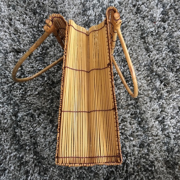 Vintage Bamboo Handbag - Picture 3 of 3